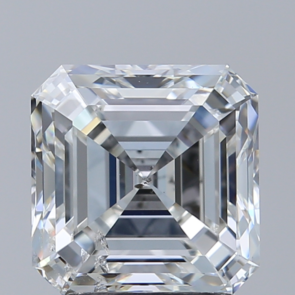 2.50 Carat Asscher Loose Diamond, F, SI2, Super Ideal, GIA Certified | Thumbnail