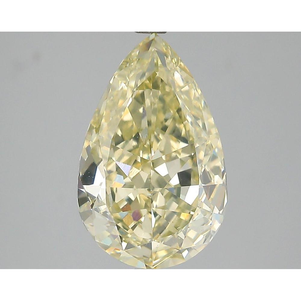 4.13 Carat Pear Loose Diamond, W-X, SI1, Ideal, GIA Certified