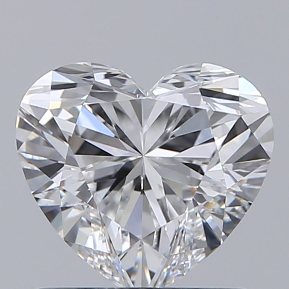 0.92 Carat Heart Loose Diamond, E, VVS1, Super Ideal, GIA Certified | Thumbnail