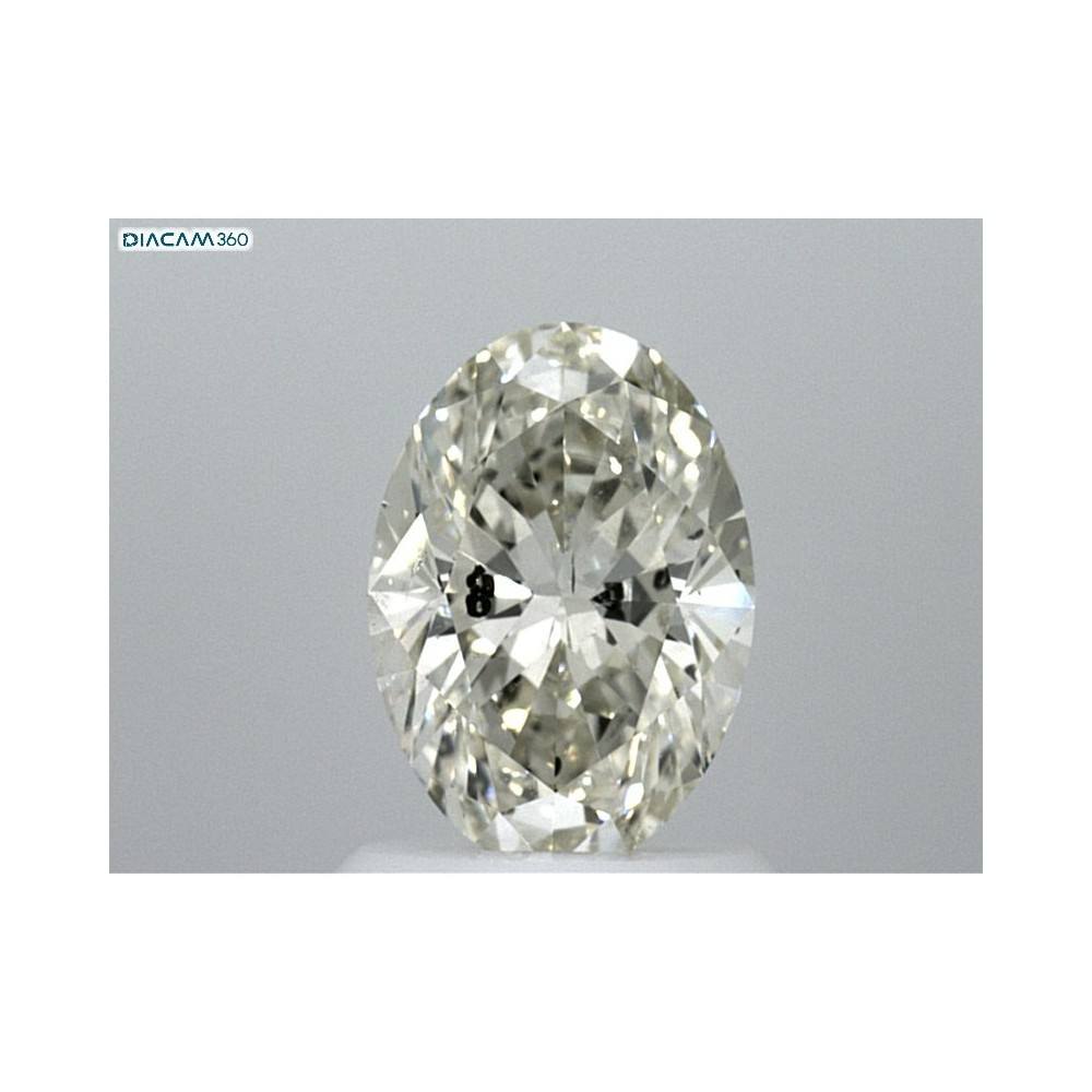 1.19 Carat Oval Loose Diamond, M, I1, Ideal, GIA Certified