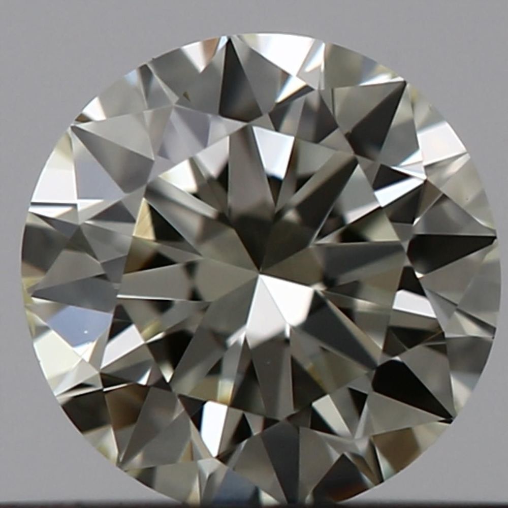 0.30 Carat Round Loose Diamond, N, VS2, Very Good, GIA Certified | Thumbnail
