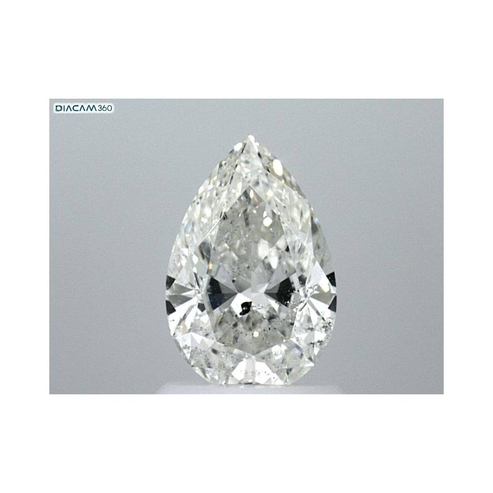 1.18 Carat Pear Loose Diamond, H, I2, Super Ideal, GIA Certified