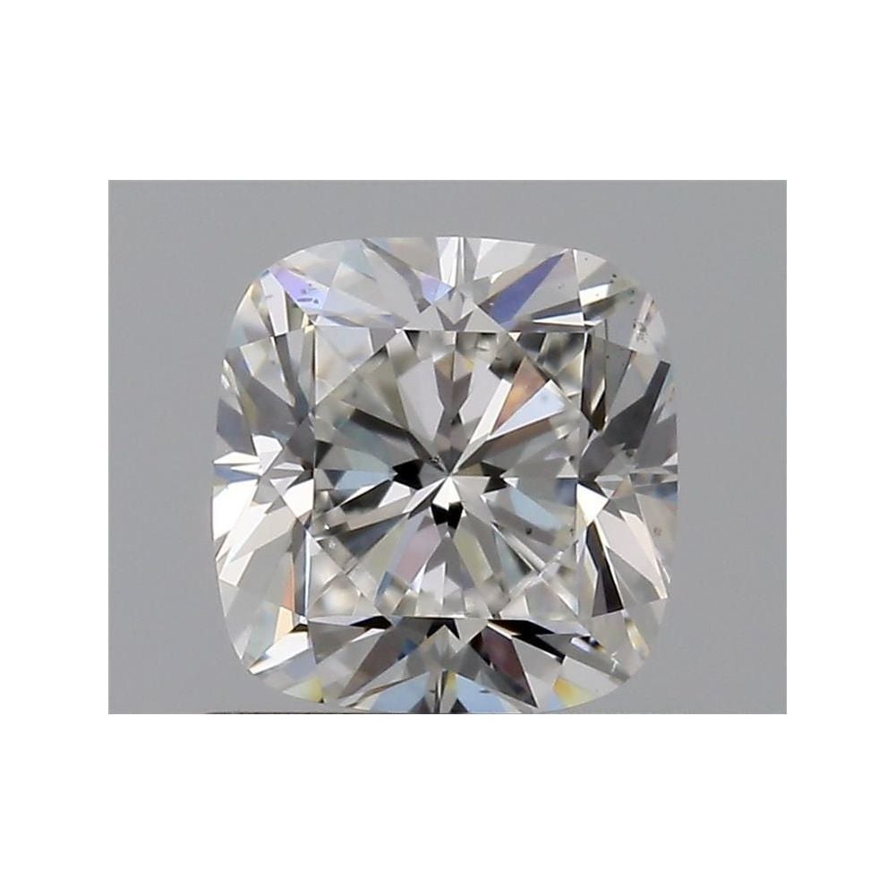 0.54 Carat Cushion Loose Diamond, F, SI1, Ideal, GIA Certified
