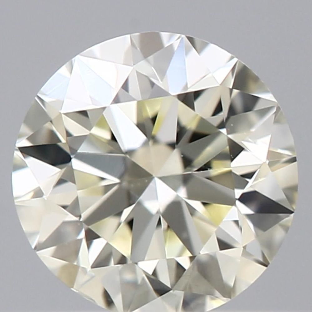 0.30 Carat Round Loose Diamond, N, VVS2, Excellent, GIA Certified