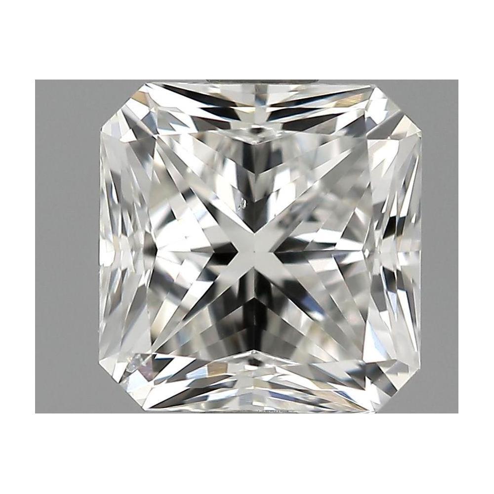 1.02 Carat Radiant Loose Diamond, D, SI1, Good, GIA Certified | Thumbnail