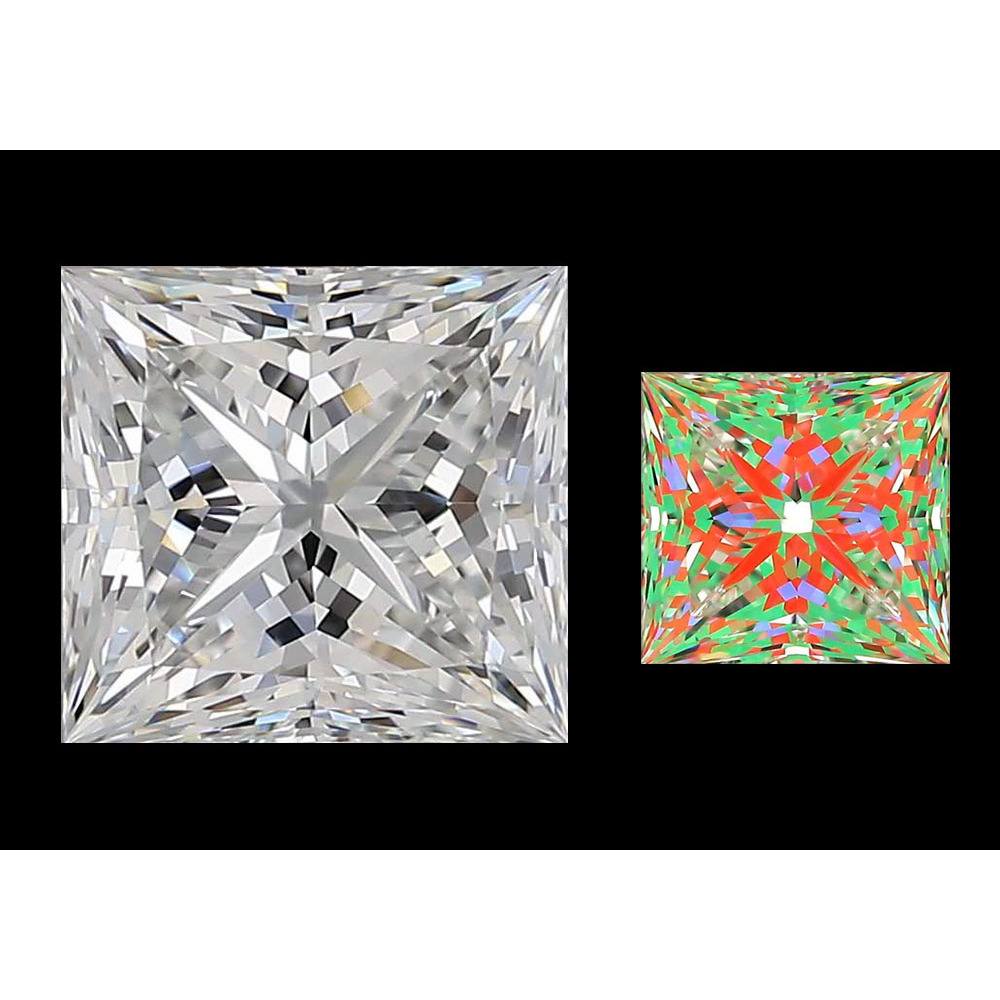 1.02 Carat Princess Loose Diamond, G, VVS2, Super Ideal, GIA Certified
