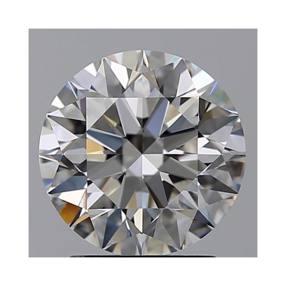 1.81 Carat Round Loose Diamond, G, VVS1, Super Ideal, GIA Certified