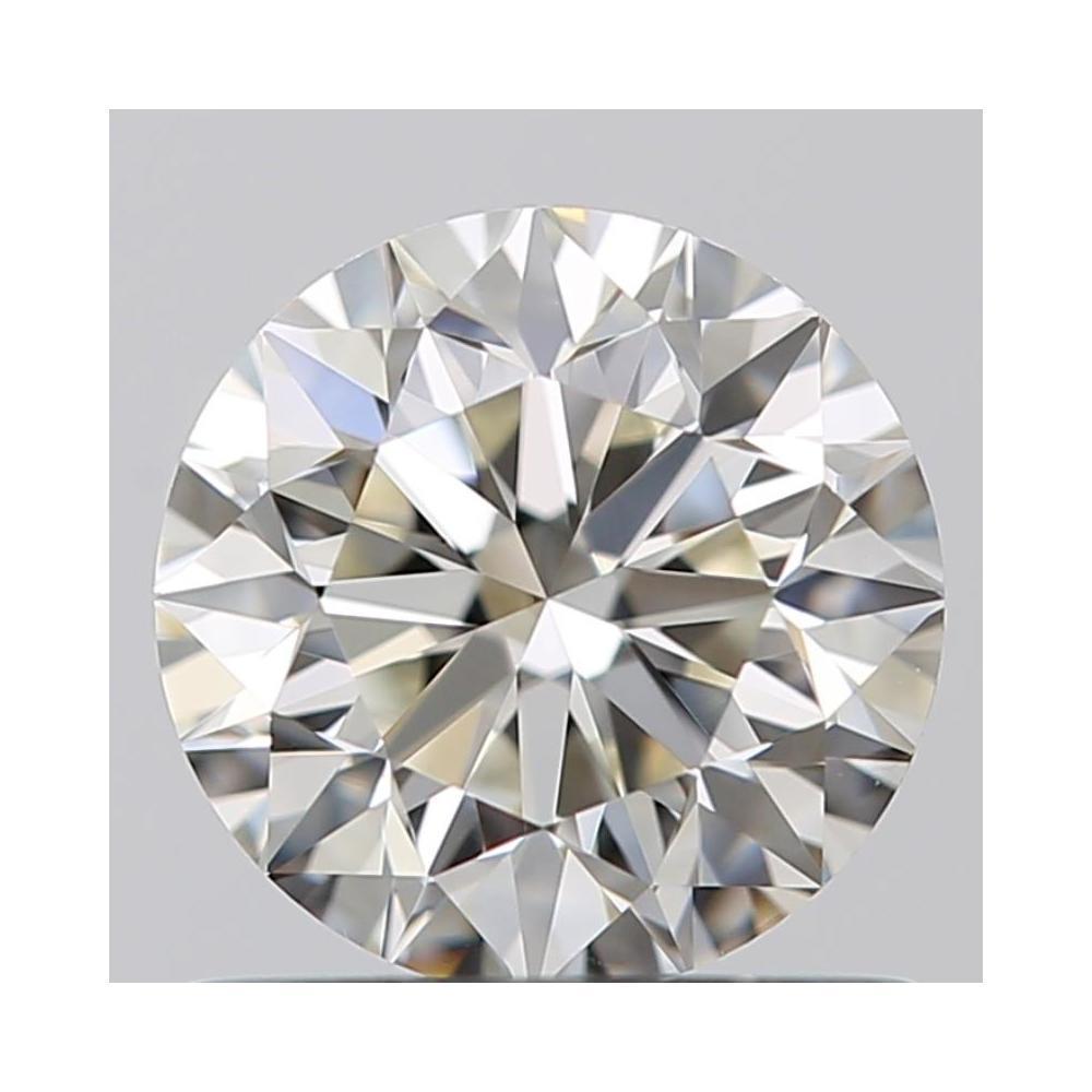0.81 Carat Round Loose Diamond, J, VS2, Very Good, GIA Certified