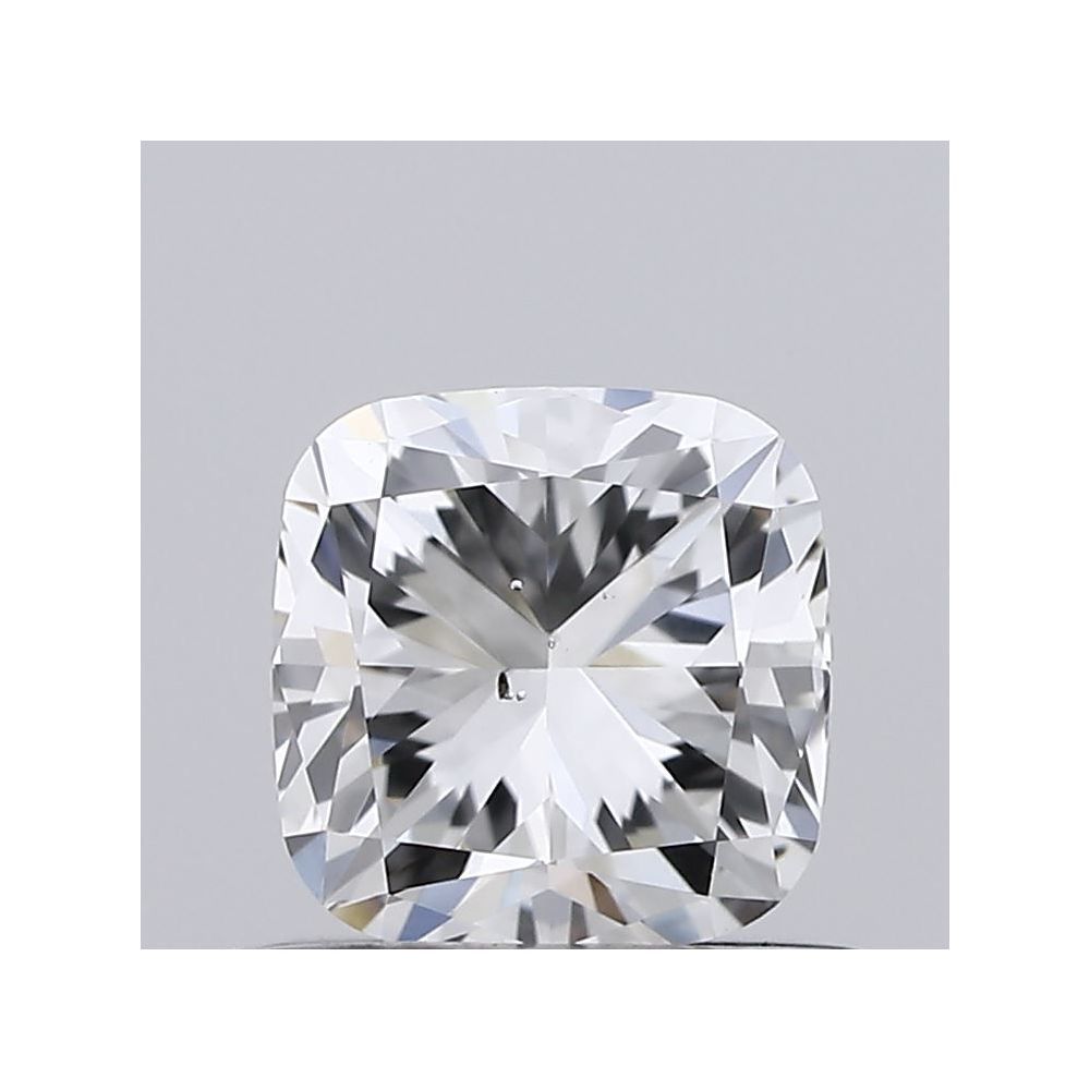 0.46 Carat Cushion Loose Diamond, F, SI1, Excellent, GIA Certified | Thumbnail