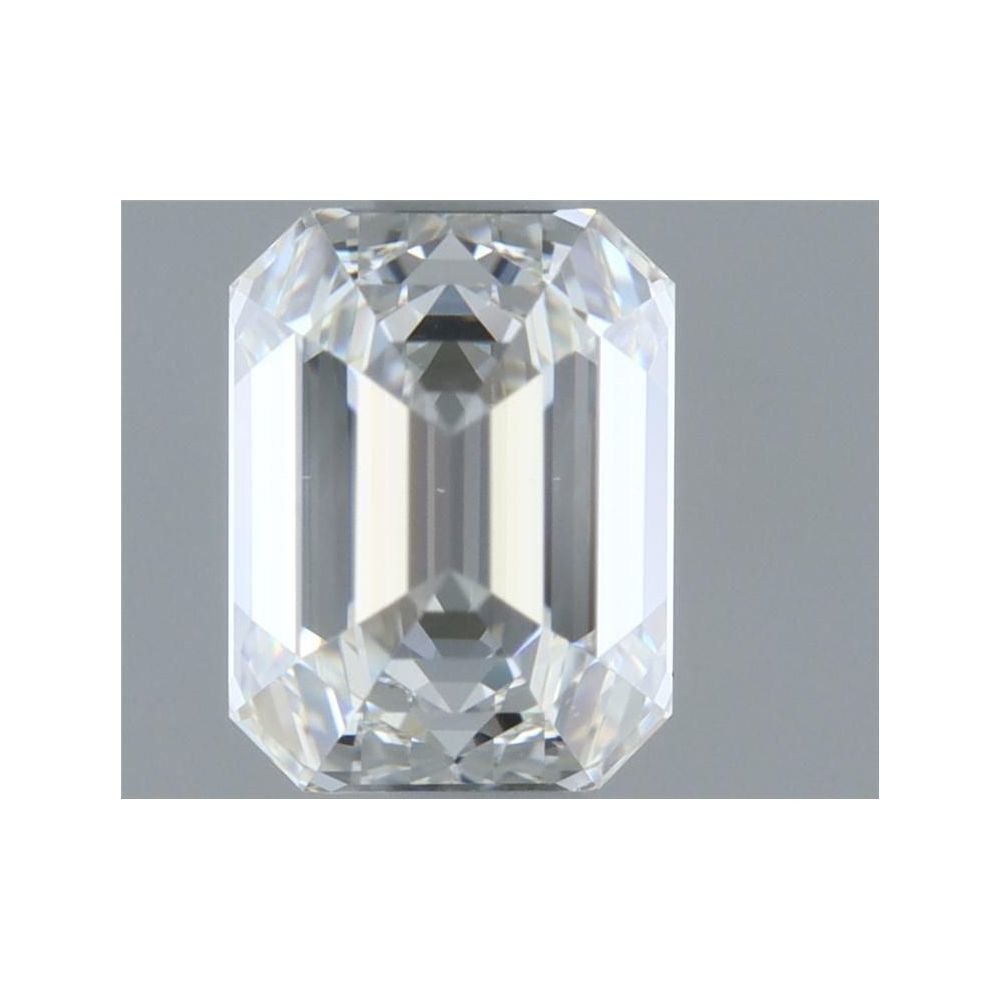 0.50 Carat Emerald Loose Diamond, H, VVS2, Ideal, GIA Certified | Thumbnail