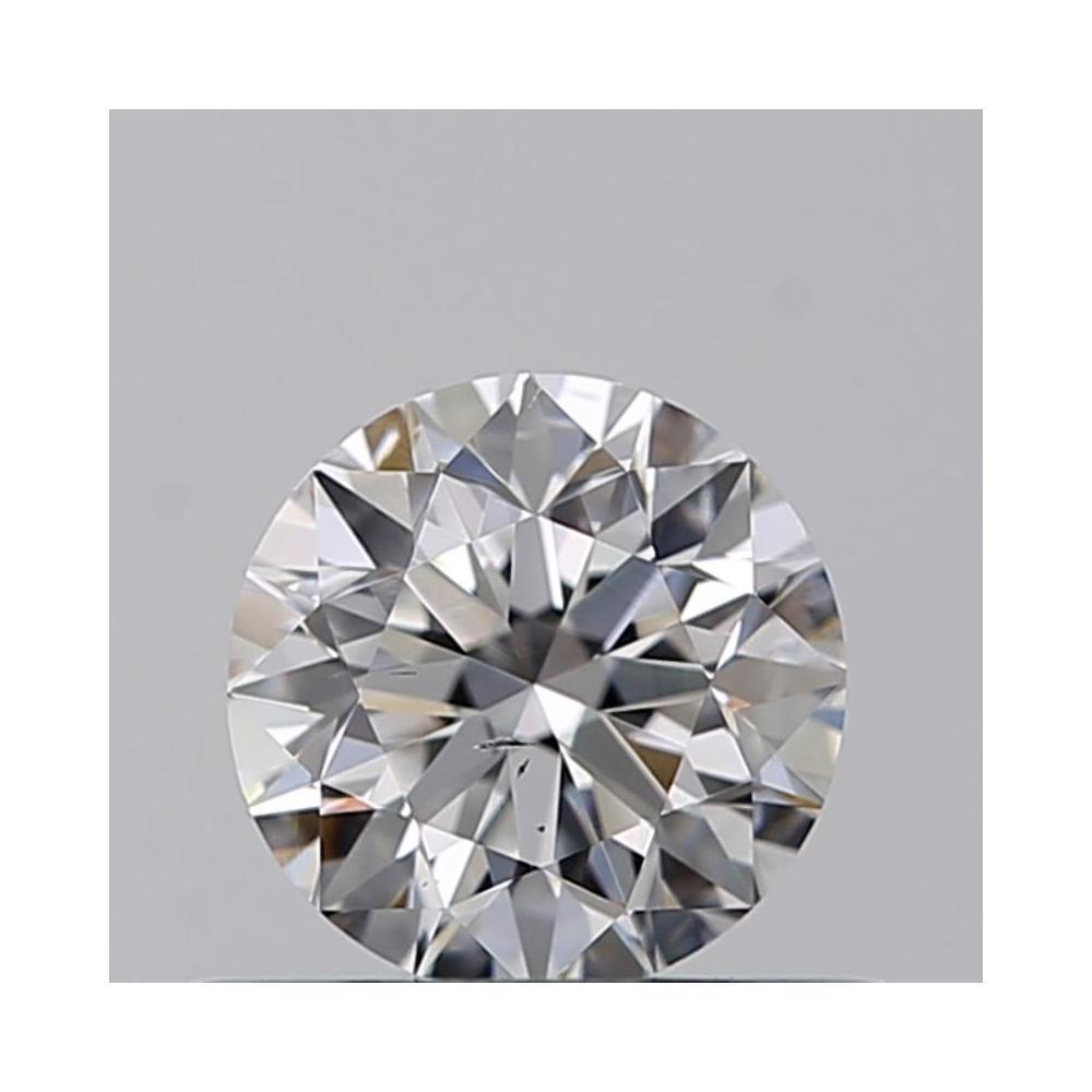 0.45 Carat Round Loose Diamond, D, SI1, Excellent, GIA Certified | Thumbnail