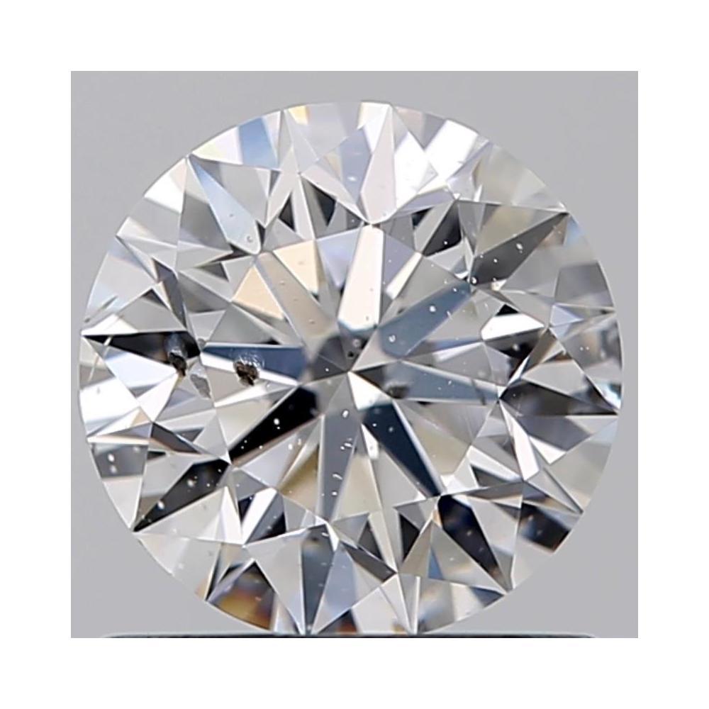 0.85 Carat Round Loose Diamond, D, SI2, Super Ideal, GIA Certified | Thumbnail