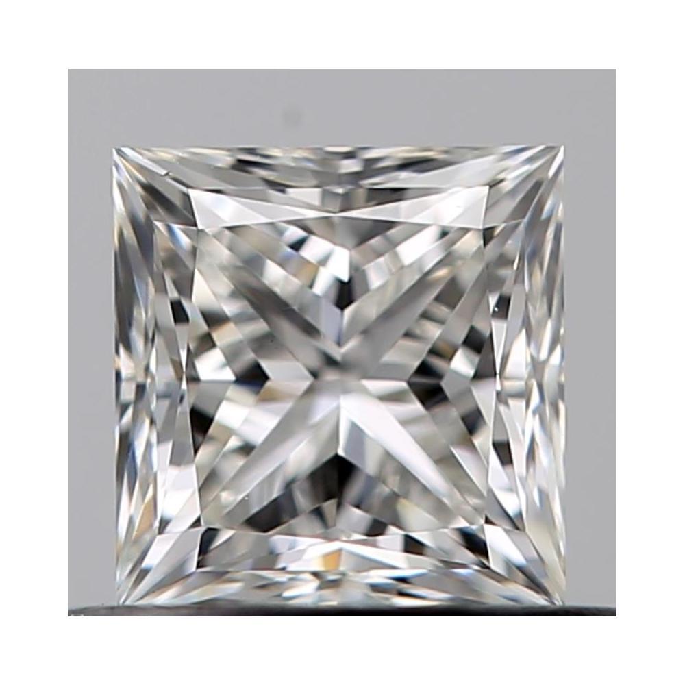 0.51 Carat Princess Loose Diamond, G, VVS2, Excellent, GIA Certified | Thumbnail