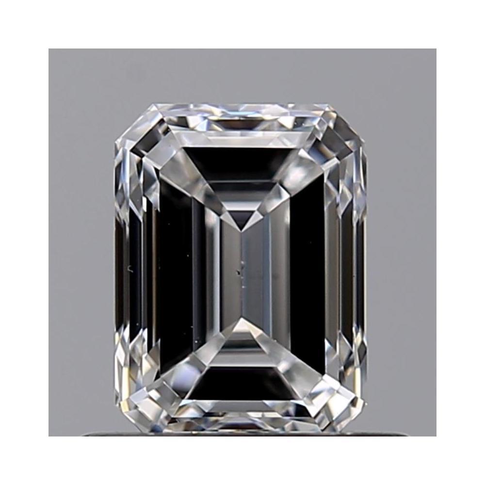 0.70 Carat Emerald Loose Diamond, D, VS1, Super Ideal, GIA Certified