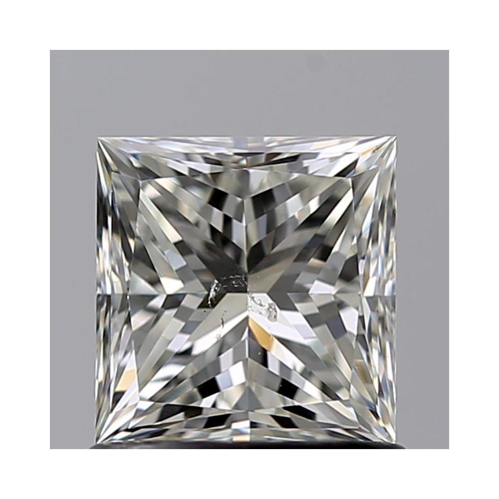 1.01 Carat Princess Loose Diamond, J, SI1, Excellent, GIA Certified