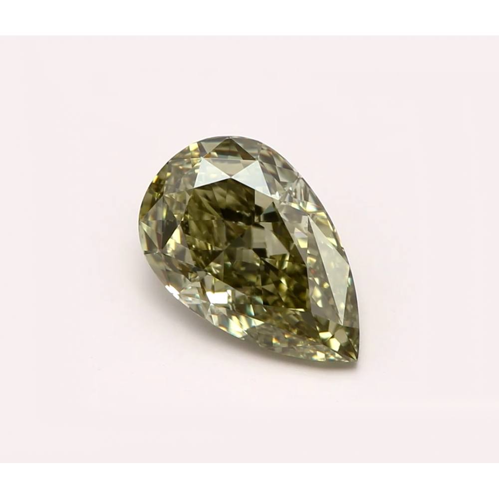 1.02 Carat Pear Loose Diamond, FCBSGSCHY, VS2, Super Ideal, GIA Certified | Thumbnail
