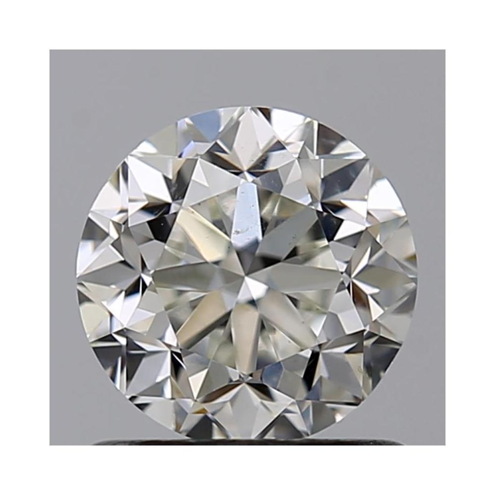 1.01 Carat Round Loose Diamond, H, VS2, Very Good, GIA Certified