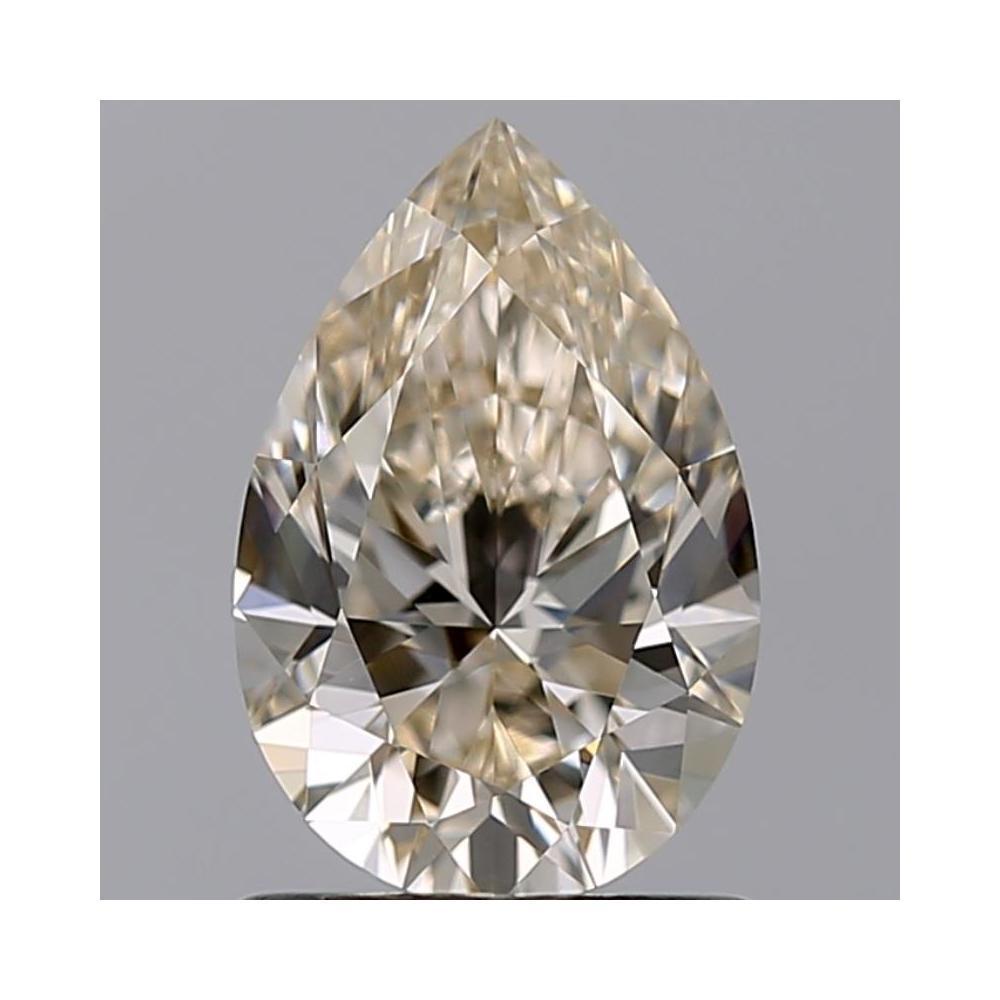 1.00 Carat Pear Loose Diamond, L, VVS2, Super Ideal, GIA Certified