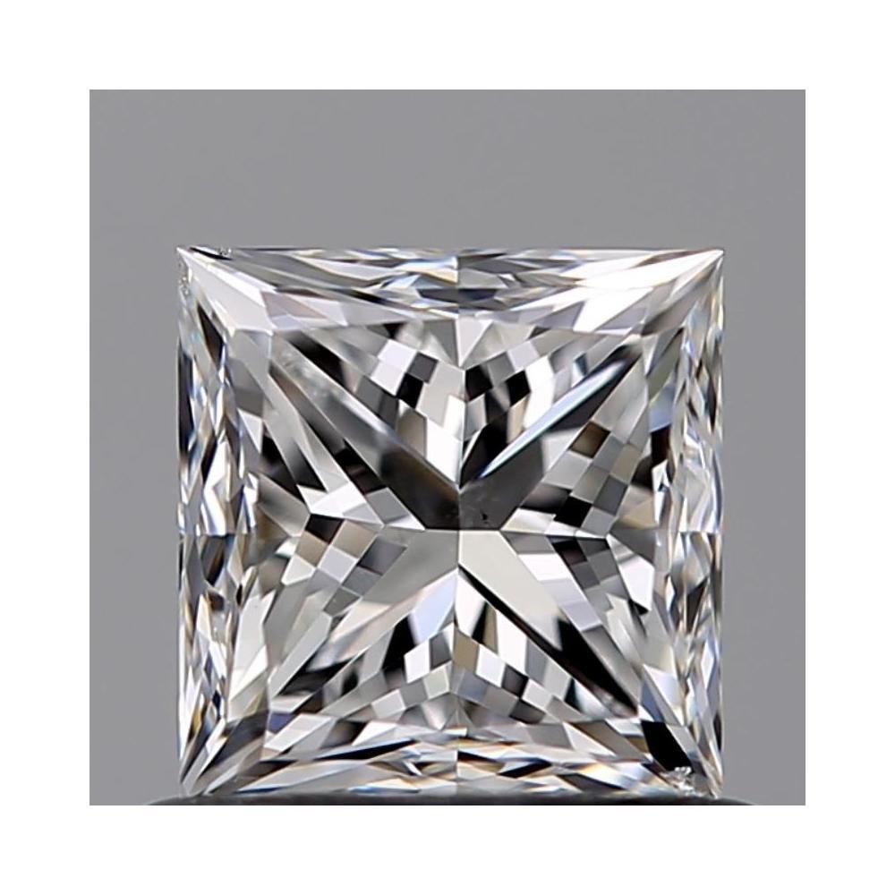 0.71 Carat Princess Loose Diamond, D, SI1, Very Good, GIA Certified