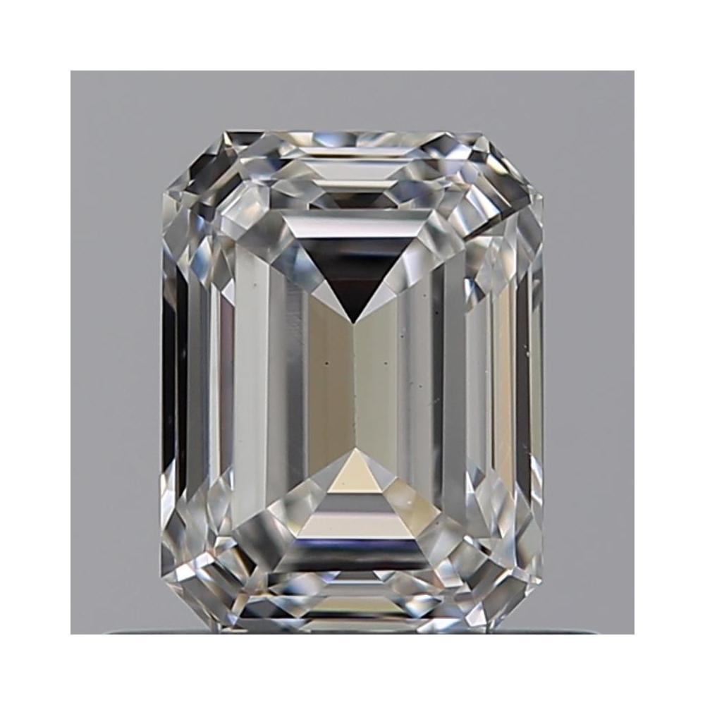 0.60 Carat Emerald Loose Diamond, F, VS1, Ideal, GIA Certified