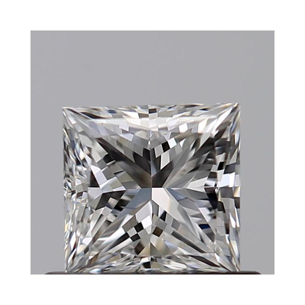 0.51 Carat Princess Loose Diamond, F, VS1, Ideal, GIA Certified | Thumbnail