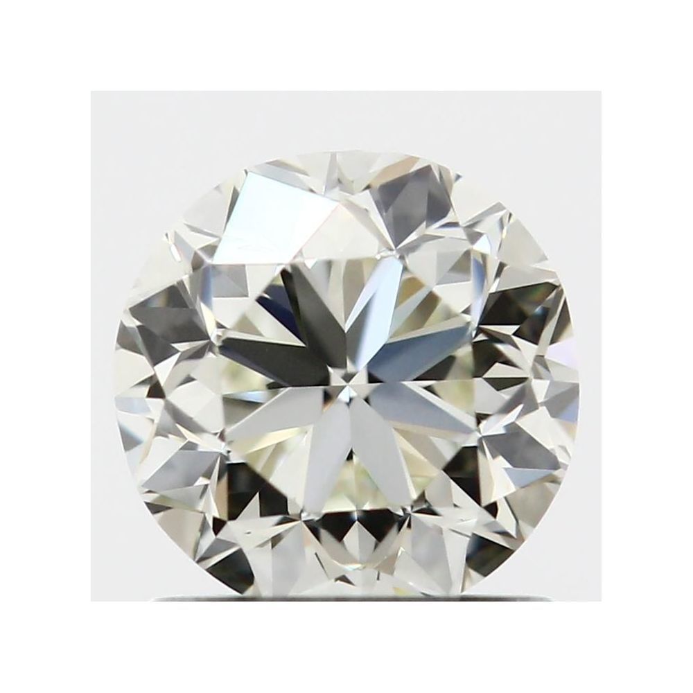 1.00 Carat Round Loose Diamond, L, VVS2, Very Good, GIA Certified