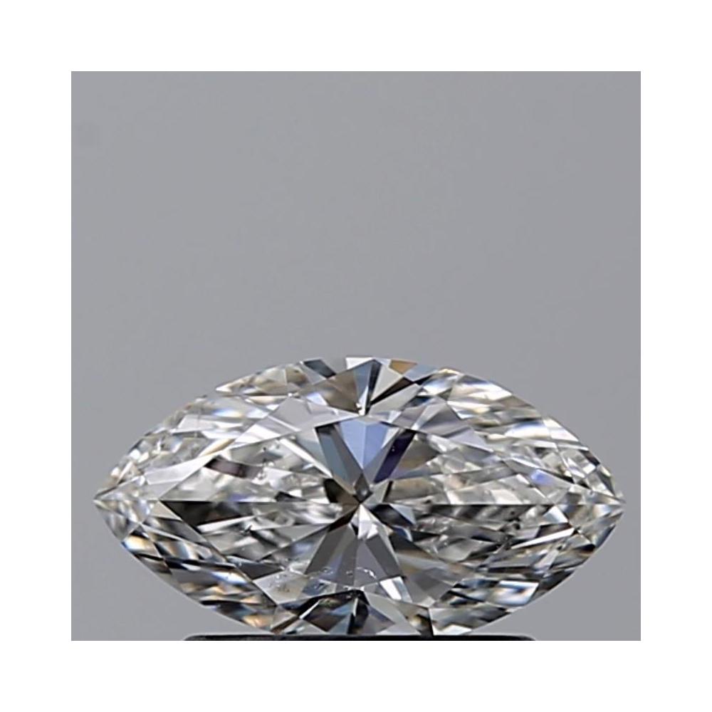 0.62 Carat Marquise Loose Diamond, F, SI1, Ideal, GIA Certified