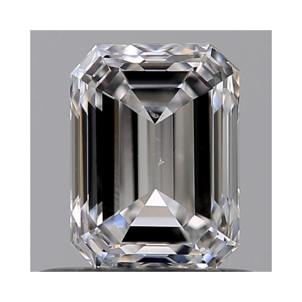 0.60 Carat Emerald Loose Diamond, E, SI1, Ideal, GIA Certified