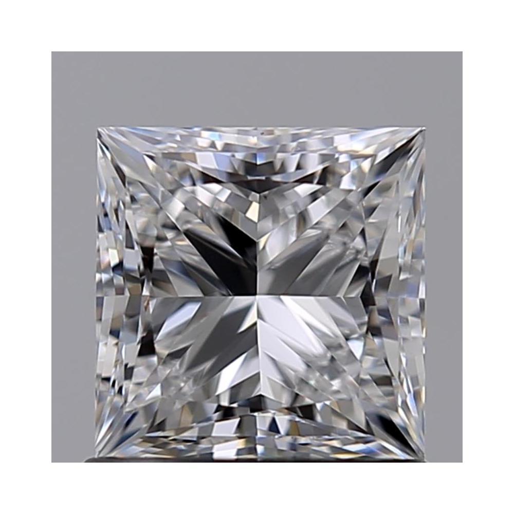 1.00 Carat Princess Loose Diamond, D, VVS1, Excellent, GIA Certified