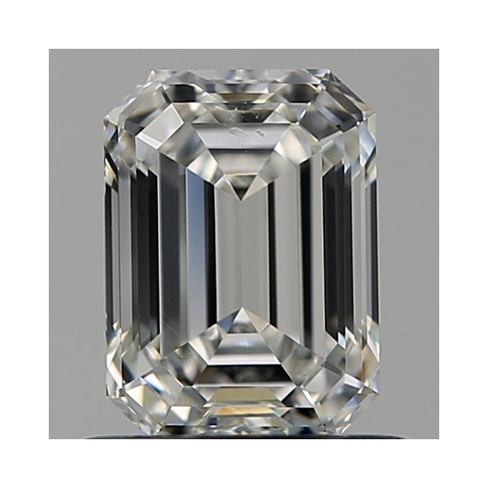 0.80 Carat Emerald Loose Diamond, F, VS1, Super Ideal, GIA Certified | Thumbnail