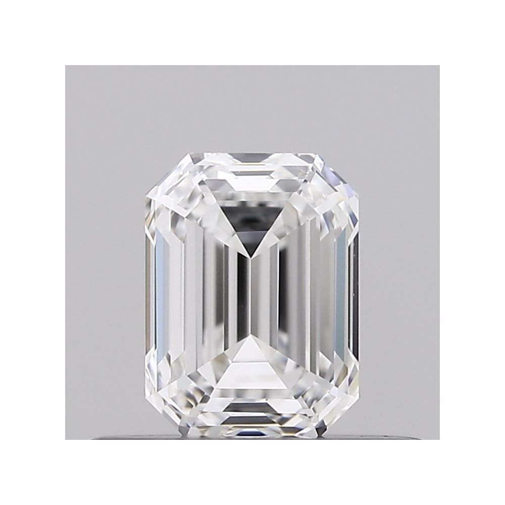 0.46 Carat Emerald Loose Diamond, E, VVS1, Ideal, GIA Certified | Thumbnail