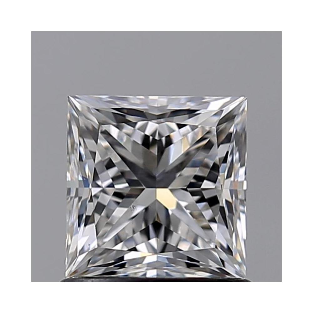 1.00 Carat Princess Loose Diamond, E, VS2, Excellent, GIA Certified
