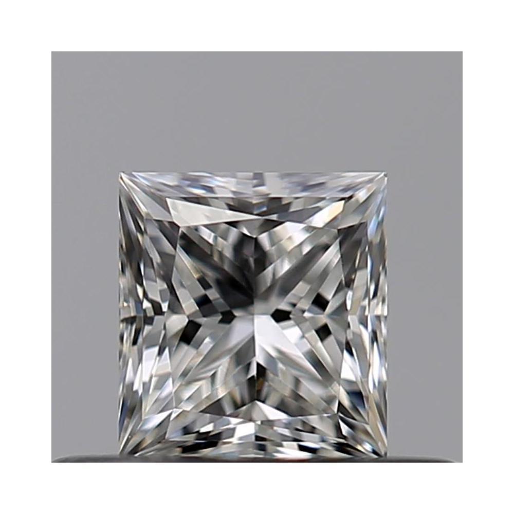 0.33 Carat Princess Loose Diamond, H, VVS2, Very Good, GIA Certified