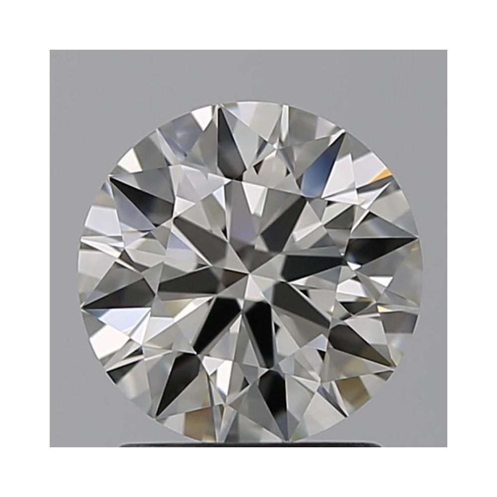 1.50 Carat Round Loose Diamond, K, VVS1, Super Ideal, GIA Certified