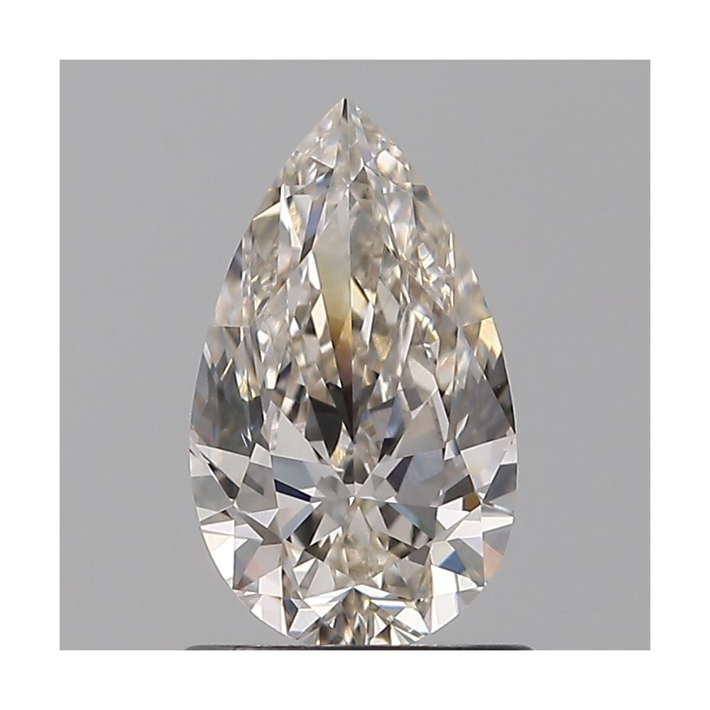 0.90 Carat Pear Loose Diamond, J, VVS1, Ideal, GIA Certified