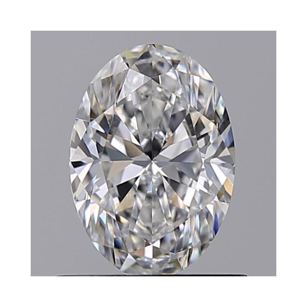 0.80 Carat Oval Loose Diamond, D, VS2, Ideal, GIA Certified