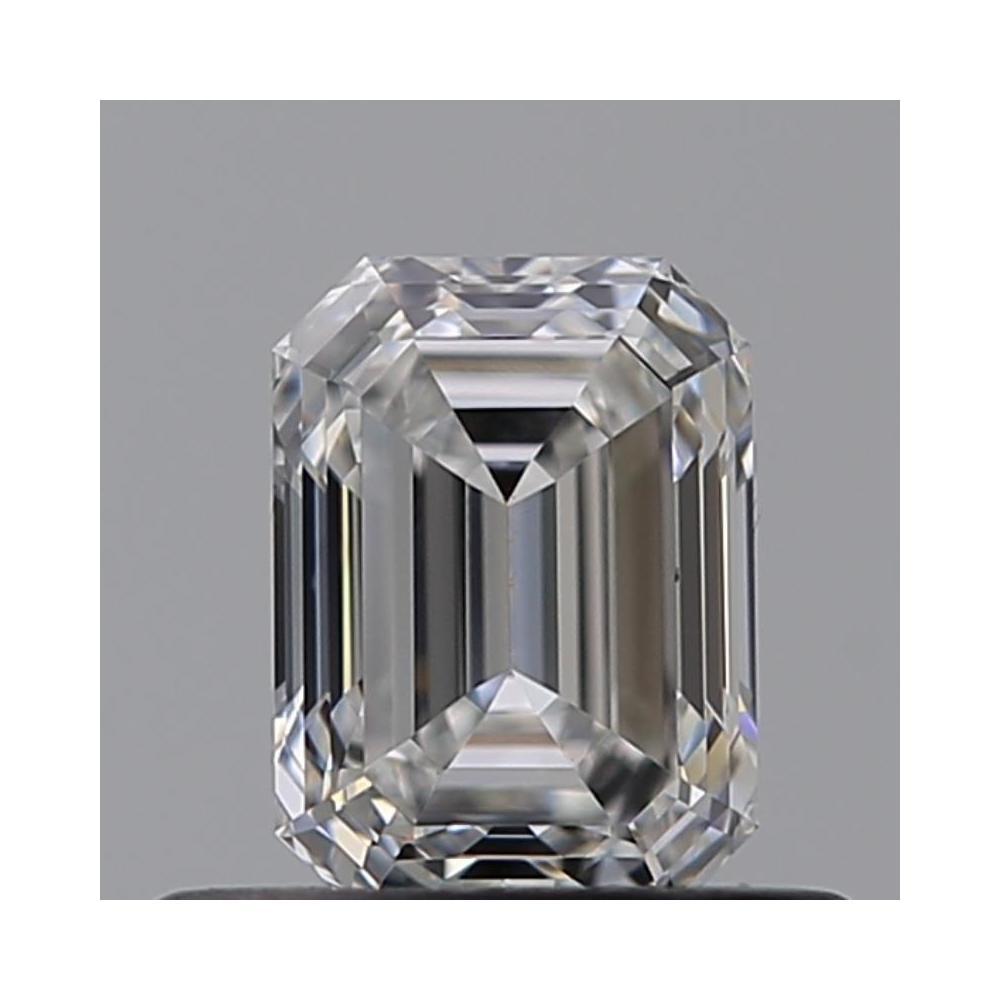 0.51 Carat Emerald Loose Diamond, E, VVS1, Ideal, GIA Certified | Thumbnail