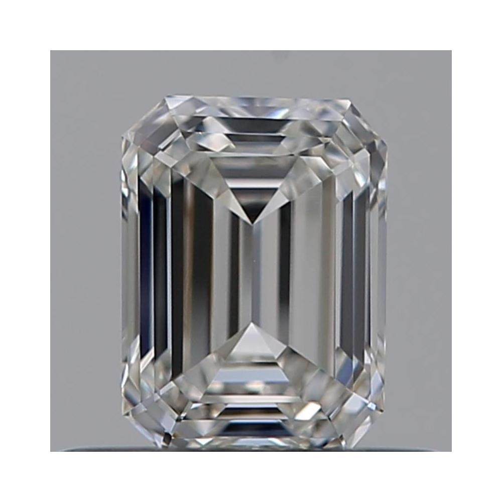 0.43 Carat Emerald Loose Diamond, G, IF, Ideal, GIA Certified