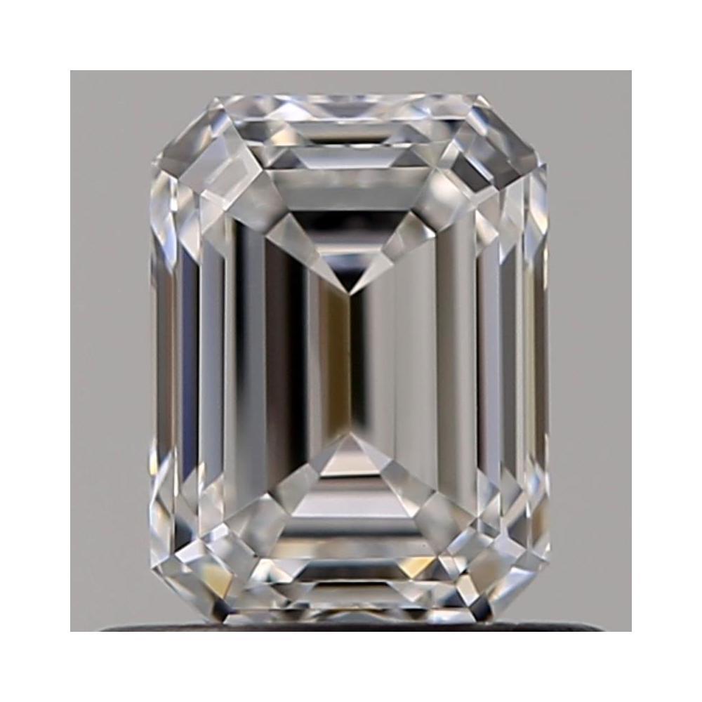 0.72 Carat Emerald Loose Diamond, D, VVS1, Super Ideal, GIA Certified