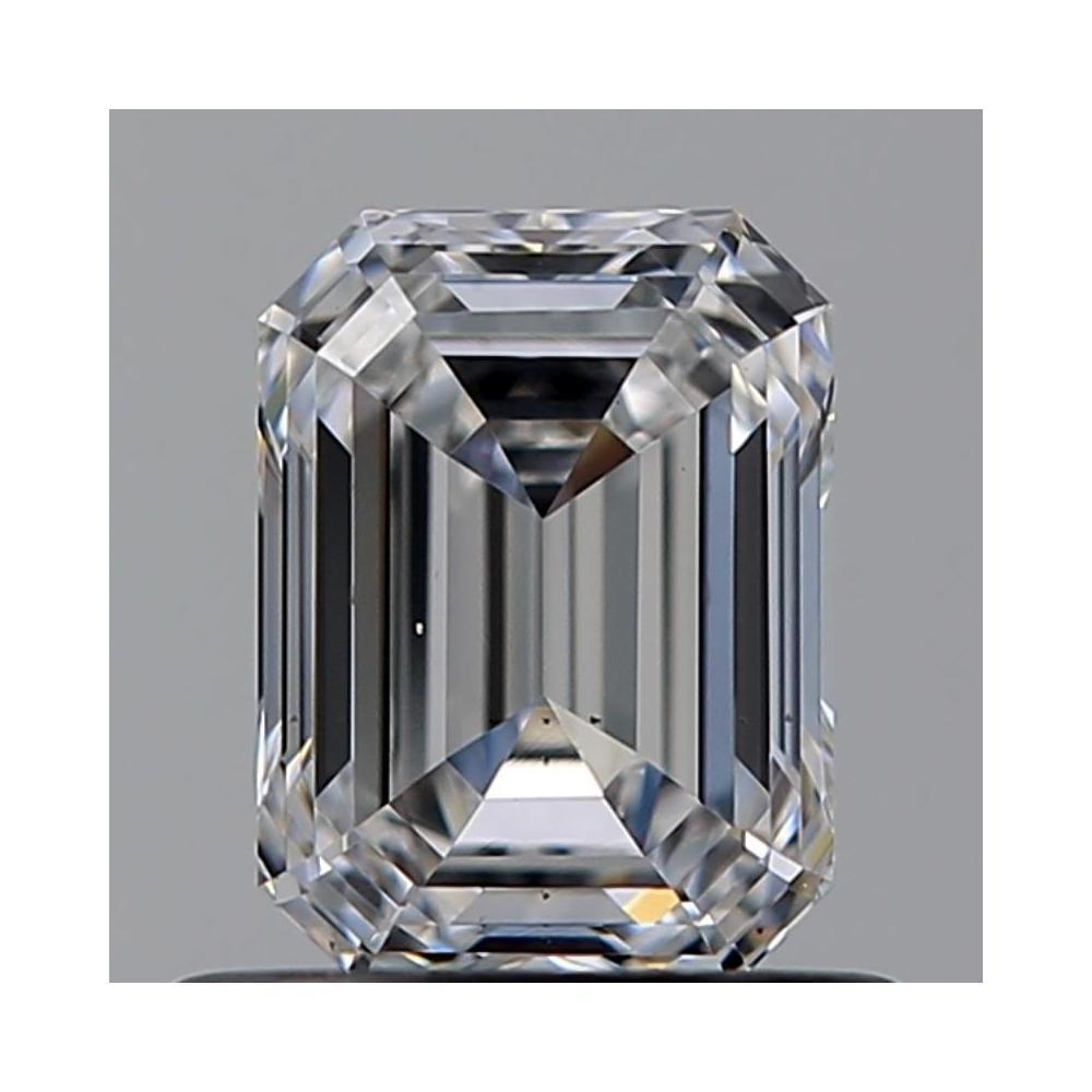 0.70 Carat Emerald Loose Diamond, D, VS2, Ideal, GIA Certified