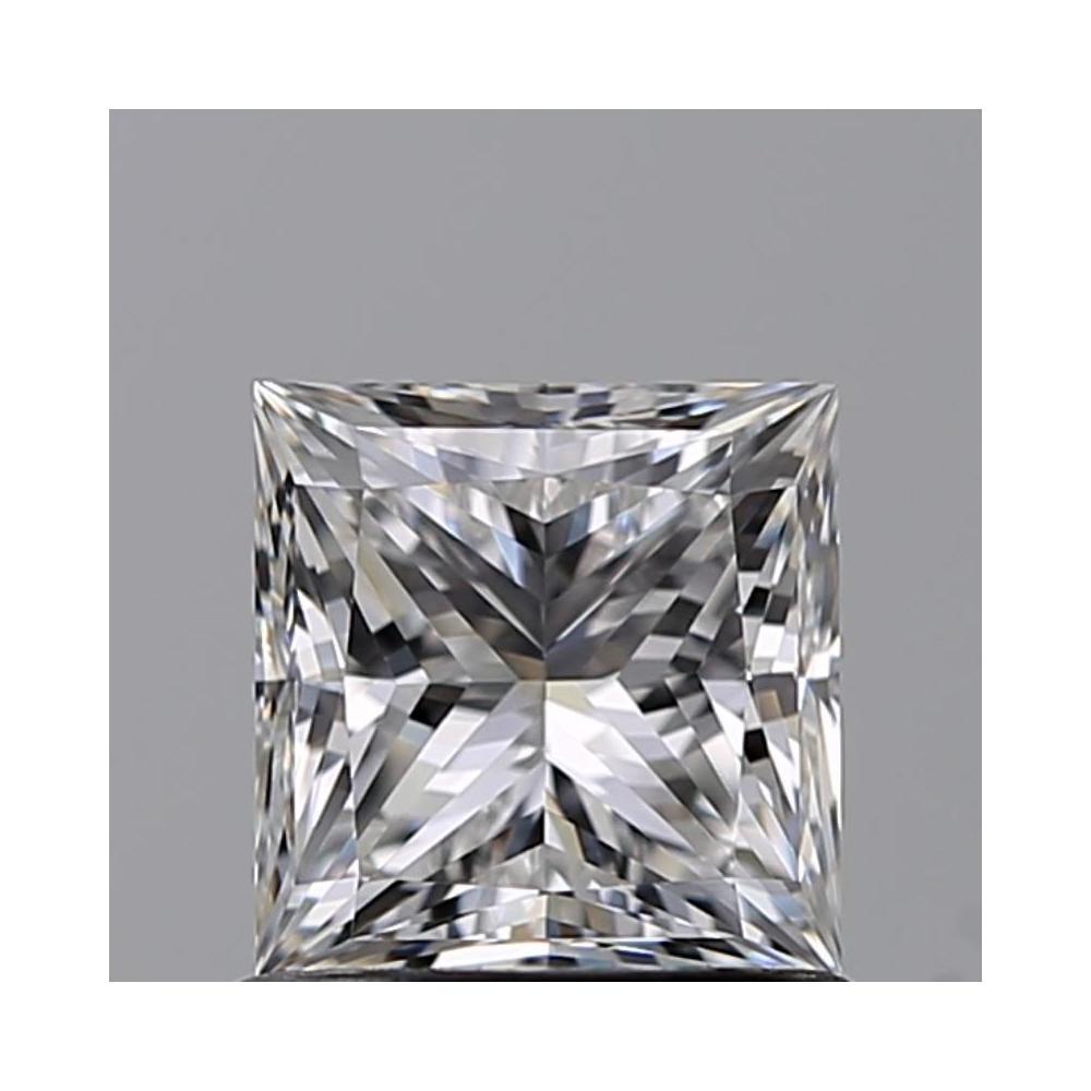 1.00 Carat Princess Loose Diamond, E, VVS2, Ideal, GIA Certified
