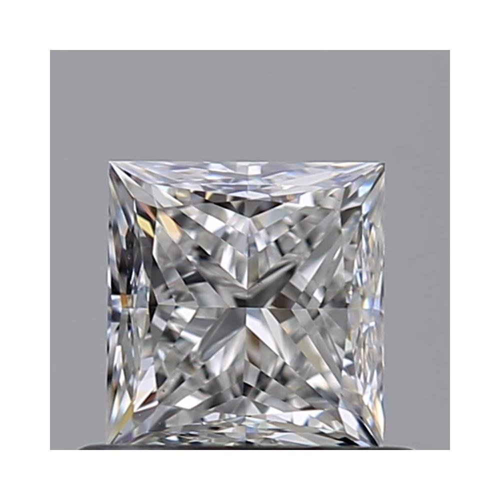 0.61 Carat Princess Loose Diamond, E, VS1, Ideal, GIA Certified
