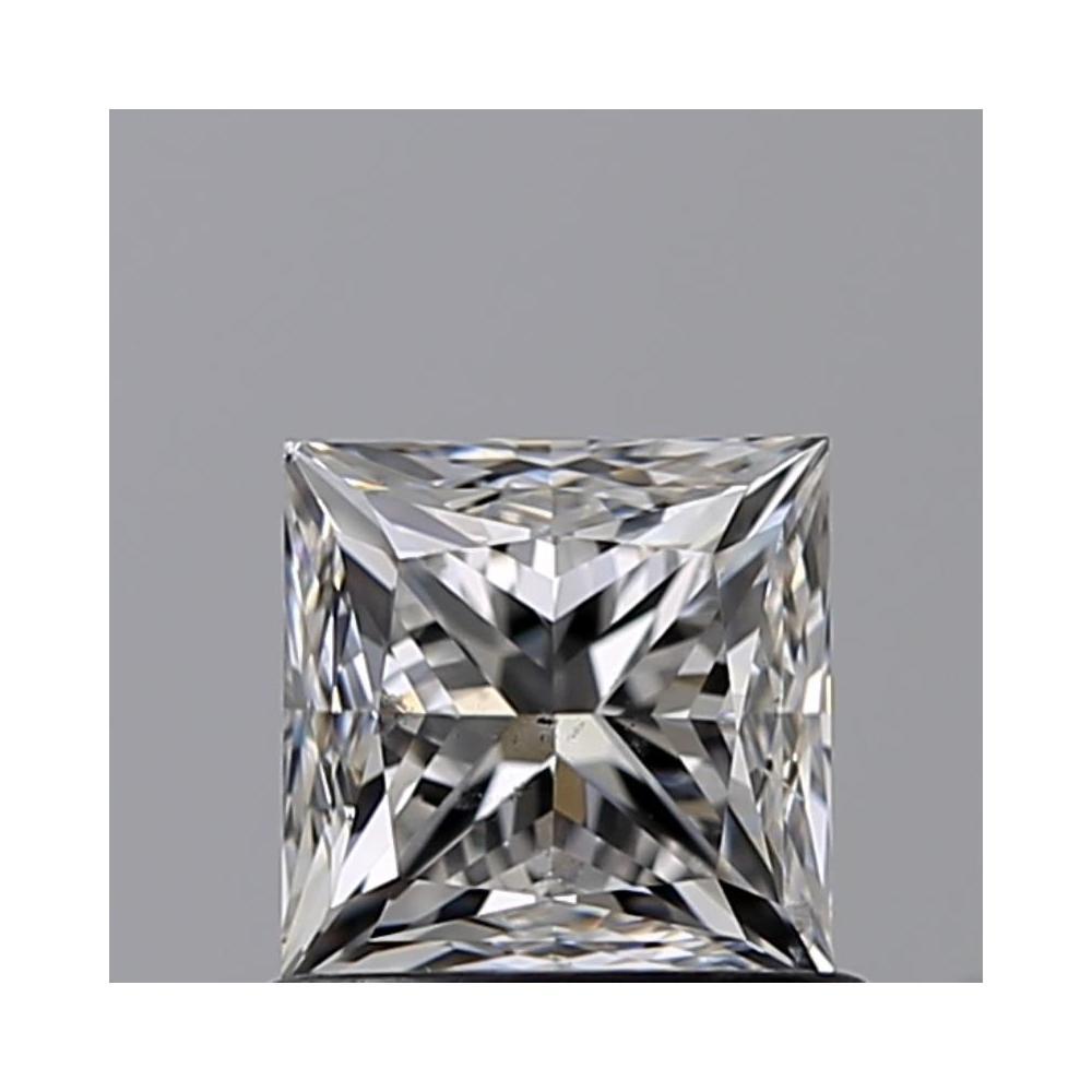 1.00 Carat Princess Loose Diamond, F, SI1, Very Good, GIA Certified | Thumbnail