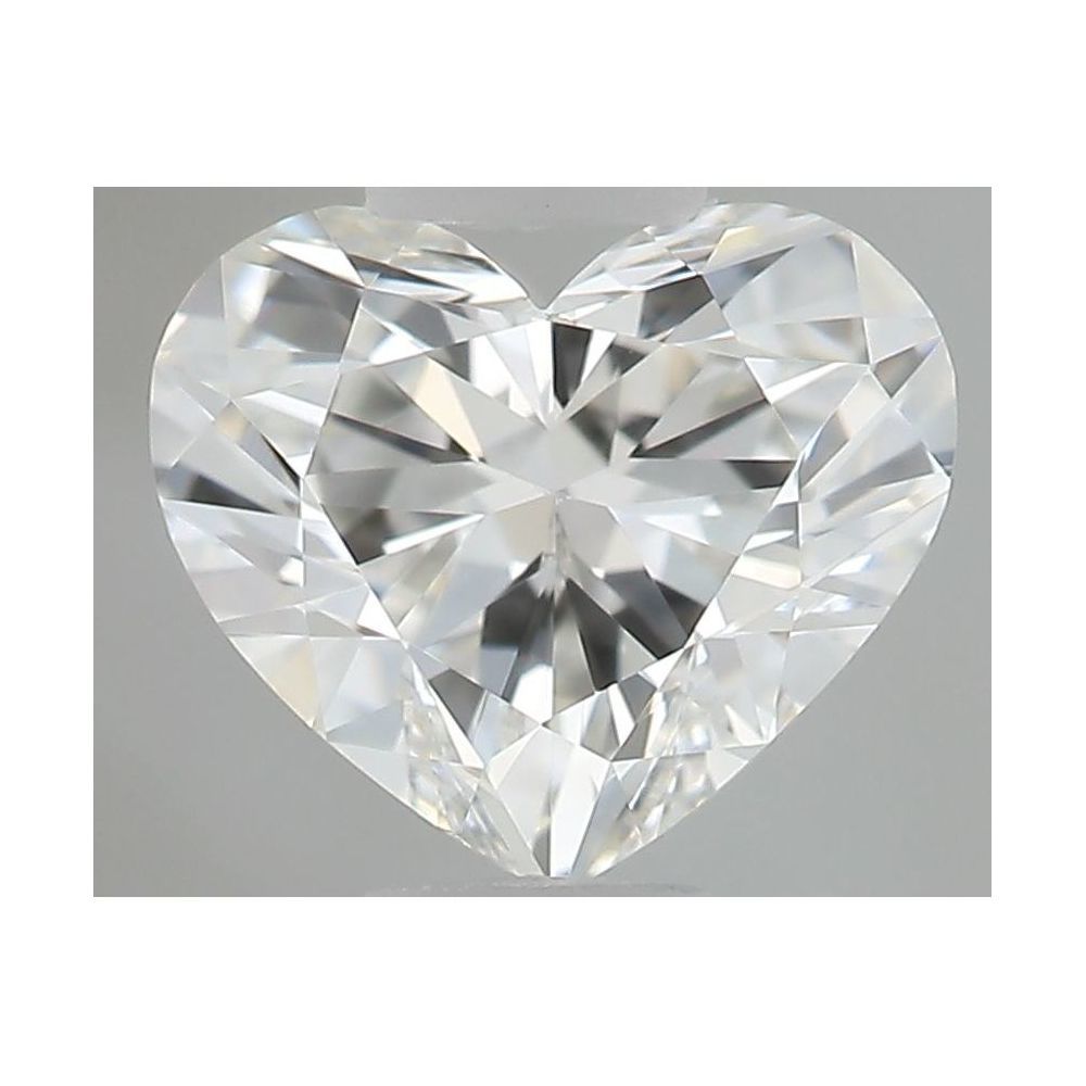 0.40 Carat Heart Loose Diamond, H, VS1, Super Ideal, GIA Certified