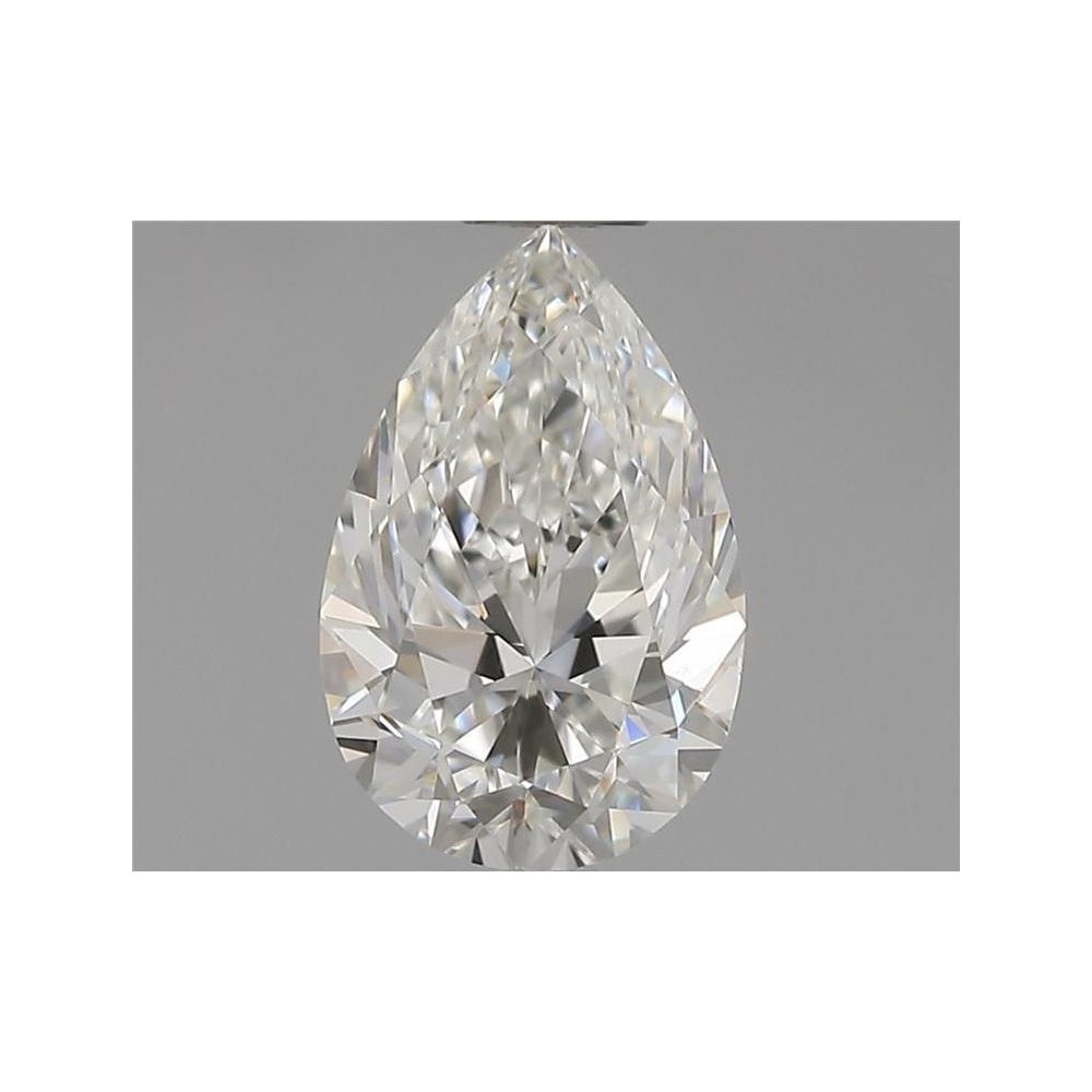 0.50 Carat Pear Loose Diamond, G, VS2, Ideal, GIA Certified | Thumbnail