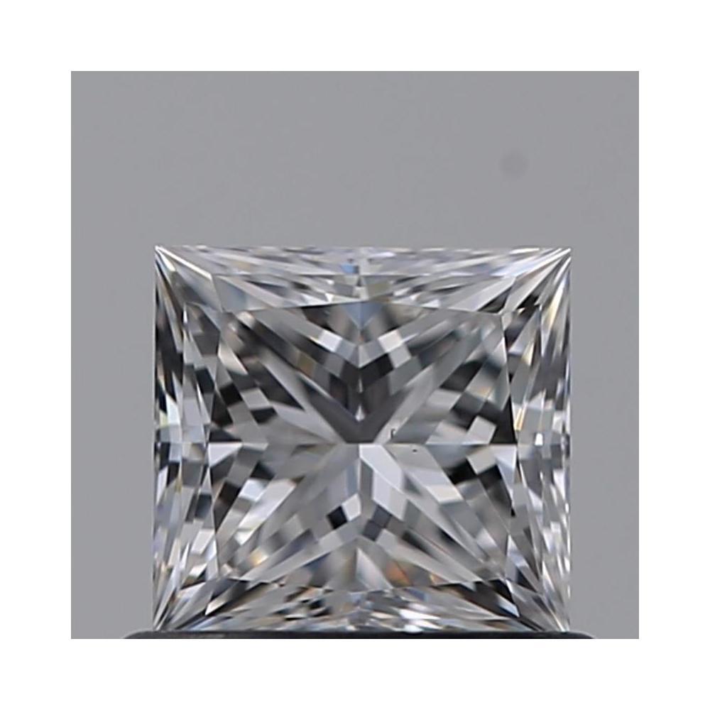 0.60 Carat Princess Loose Diamond, E, VS1, Super Ideal, GIA Certified