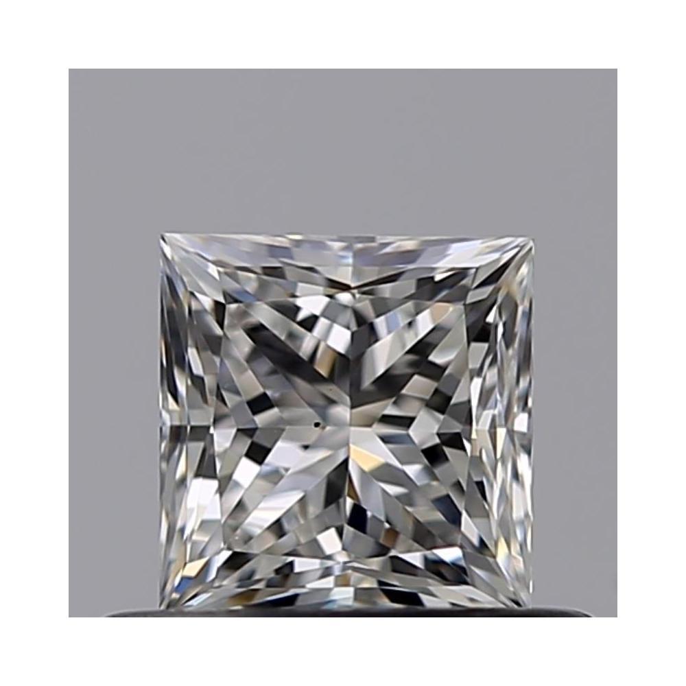 0.50 Carat Princess Loose Diamond, F, VS1, Excellent, GIA Certified