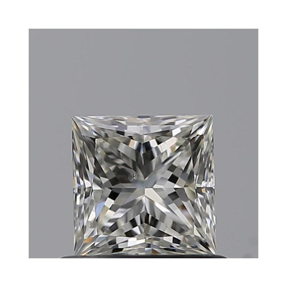 0.60 Carat Princess Loose Diamond, J, VS2, Super Ideal, GIA Certified | Thumbnail