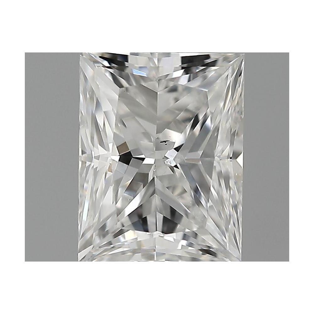 1.00 Carat Princess Loose Diamond, F, SI1, Good, GIA Certified