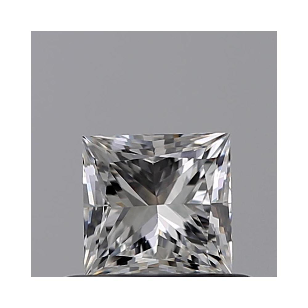 0.50 Carat Princess Loose Diamond, F, VVS2, Very Good, GIA Certified
